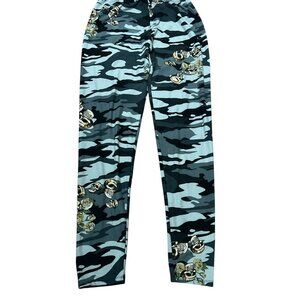 Skull & Cross Bones Leggings - Camo